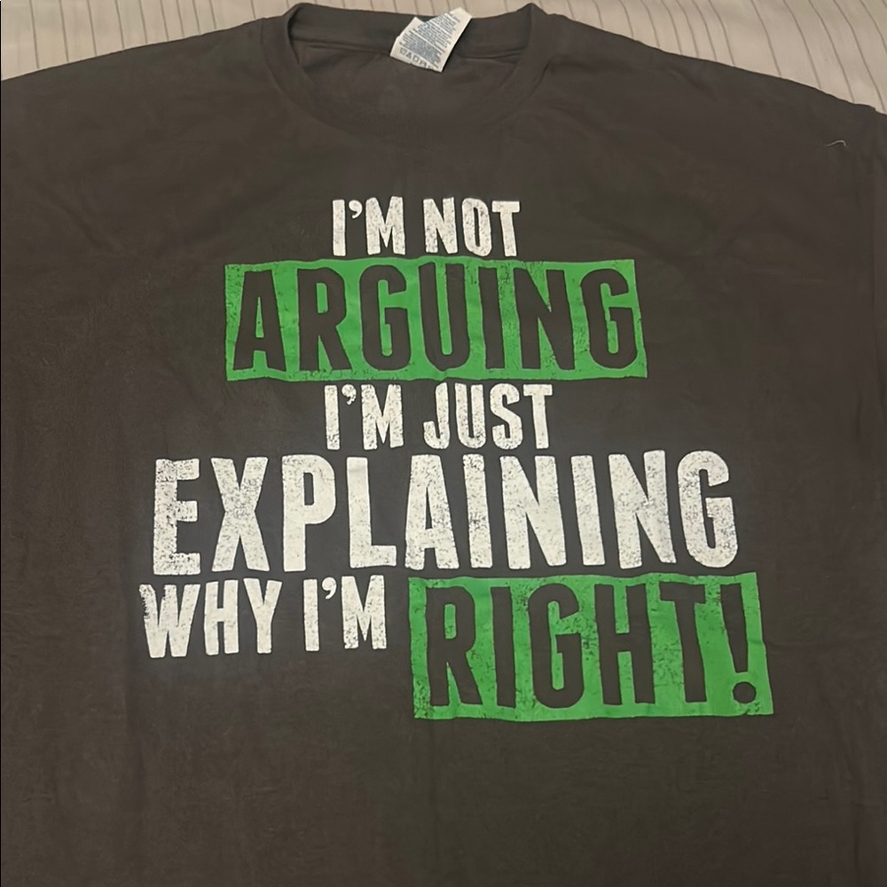 Men's Gray Graphic T-Shirt